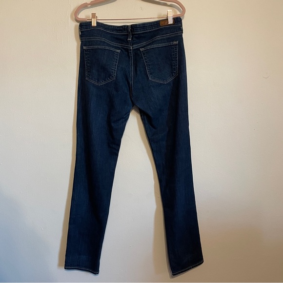 Adriano Goldschmied | Dark Wash Cigarette Leg "The Stilt" Denim Jeans 31 Regular - Picture 5 of 7